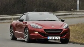 Peugeot RCZ 2013 1,6 THP 200 - driving moments from testing