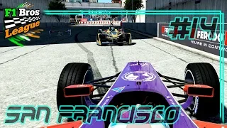 Dicker Kuss von Lotterer! - Rennen 14: San Francisco | FORMEL E KARRIERE | F1 Bros League | KK