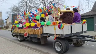 Faschingsumzug in Wallern im Burgenland vom Sonntag, 4.2.2024