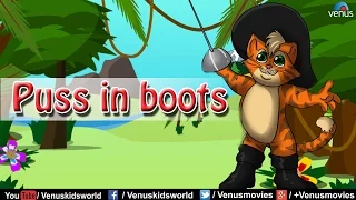 Puss in boots(English) ~ Fairy Tales | Best English Animated Stories for Kids