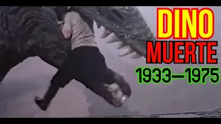 Muertes por Dinosaurios en el Cine 1933-1975