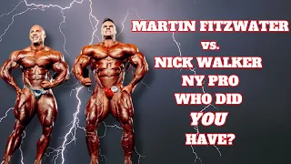 Nick Walker vs. Martin Fitzwater at NY Pro: Who did YOU have??