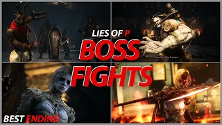 Lies of P All Boss Fights Gameplay With the Best Ending On Rtx