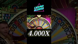 4000X Pachinko #casinoscores #crazytime #monopoly