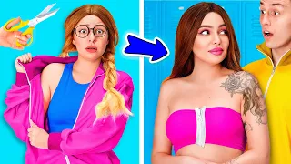 From NERD to POPULAR! Clothes Hacks and Viral gadgets from TikTok