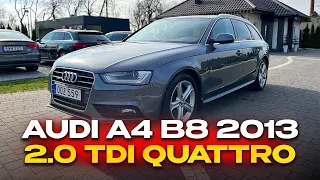 🔥АВТО НА ПРОДАЖ🔥 AUDI A4 B8 2013 2.0 TDI Quattro ❗️СВІЖЕ АВТО ІЗ ШВЕЦІЇ❗️