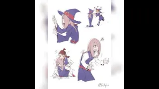 Little Witch Academia Akko x Sucy  #littlewitchacademia #akko #sucy