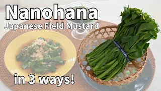 【Field Mustard 】Taste of Japan: 3 Quick and Healthy Nanohana  Recipes You Must Try! Spring Detox