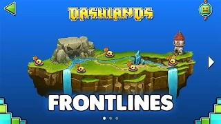 Geometry Dash World - "Frontlines" 100% Complete | GuitarHeroStyles