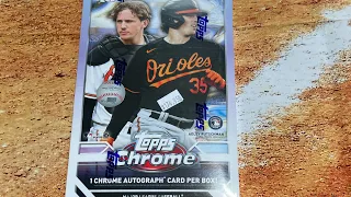 First look at 2023 Topps Chrome Baseball!!