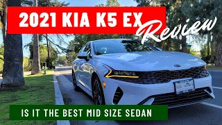 2021 Kia K5 EX Review | Better Than Accord, Camry, or Mazda 6