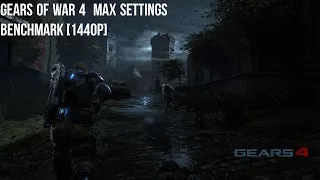 GTX 1080 | Gears of War 4 Benchmark [1440p]