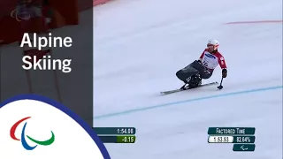 Akira KANO | Men's Giant Slalom Runs 1 & 2 |Alpine Skiing | PyeongChang2018 Paralympic Winter Games