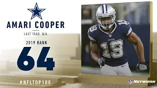 #64: Amari Cooper (WR, Cowboys) | Top 100 Players of 2019 | NFL