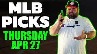 MLB Picks & Predictions Thursday 4/27 | Kyle Kirms The Sauce Network