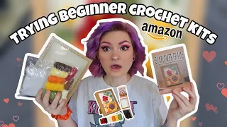 trying a "beginner" crochet kit from amazon