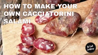 [NEW] Super Easy Recipe for Cacciatorini Salami--NO Nitrates, NO grinder, no sausage stuffer [2021]