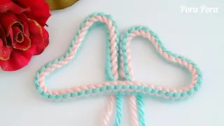 Easy Crochet Cord Tutorial I Simplest, Fastest Pattern