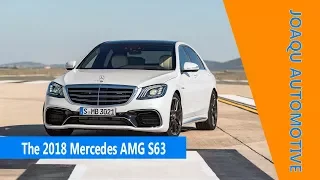 The 2018 Mercedes AMG S63