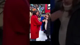 Ezra Miller choking a woman