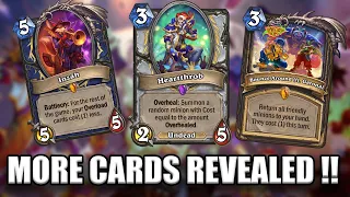 Combo Bounce Rogue?? Overheal Priest?? - More Festival Cards reveals!