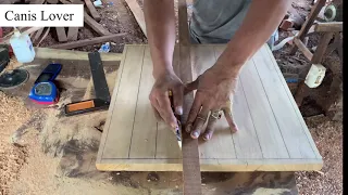 [Village Carpenter] Vs How to Make Chess Board By Wood