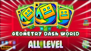 GEOMETRY DASH WORLD ALL LEVEL | GAMEPLAY MOBILE | NEWEST 2024