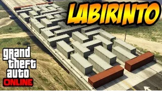 GTA V ONLINE - CORRIDA LABIRINTO GTA 5