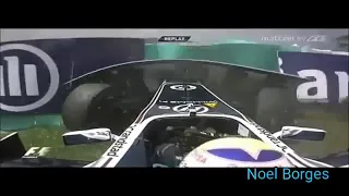 Formula 1 Accidentes Pastor Maldonado 2011 - 2015