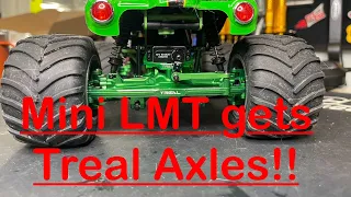 Losi Mini LMT gets Treal Hobby Axles!