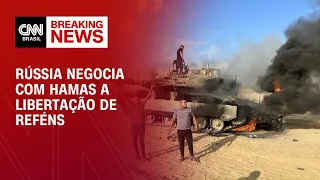 Rússia negocia com Hamas a libertação de reféns | CNN 360°