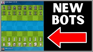 NEW BOTS On Chess.com!  Clash Royale meets Chess