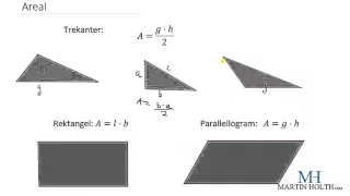Matematikk 1P- Geometri - Areal
