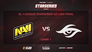 Secret vs Na`Vi, Game 1, SL i-League StarSeries S2, LAN-Final