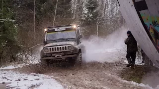 Вы отморозки, кричали нам! Prado, SsangYong, Opel, УАЗ, Нива. Сток к огромному шару. Бездорожье 2018