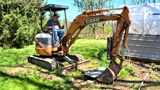 Calves, Beef, Gardening, and Trying Out the New Excavator
