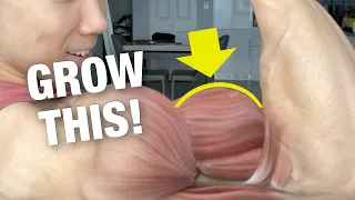 How to Grow Your Biceps Peak (DO THIS‼️)