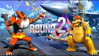 Street Fighter 6 - Incineroar vs Bowser (Pokemon vs Super Mario)