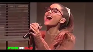 Ariana Grande cantando I Will Always Love You (Whitney Houston) programa SATURDAY NIGHT LIVE