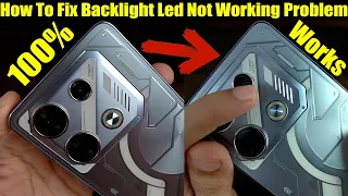Infinix gt 10 pro back led lights not working problem fixed easy steps 100% working method