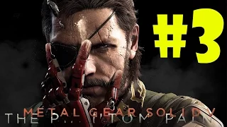 Прохождение Metal Gear Solid 5: The Phantom Pain На Русском #3 - Переполох в деревне