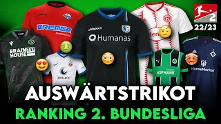 2. Liga Auswärtstrikot Ranking – Wer hat das schönste Trikot, wer das Hässlichste? | Saison 22/23