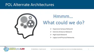 APOLAN Webinar: Alternative Designs Where Passive Optical LAN Thrives (Oct 22, 2020)