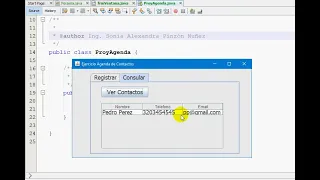 Uso de JTabbed Pane y JTable en Netbeans y modelo MVC (Tema 4)