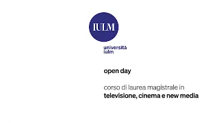 Open Day Magistrali - Televisione, cinema e new media
