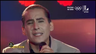 Imitador de Cristian Castro enamoró a todos con "Nunca voy a olvidarte"