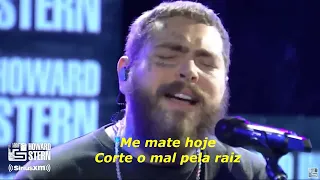 POST MALONE canta AO VIVO pela primeira vez sua música "Reputation". Legendado PTBR