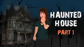 Haunted House Halloween Animated Horror Story - Part 1