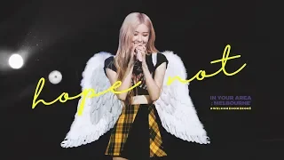 190613 BLACKPINK ROSÉ 로제 IN YOUR AREA Melbourne 직캠 - 아니길 Hope Not