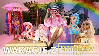 WAKACJE Z EKIPĄ! 🌴 Rainbow High Pacyfic Coast ☀